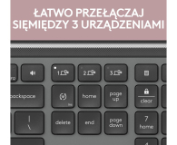 LOGITECH Zestaw mysz + klawiatura MK950 Sigantura Slim US Graphite 920-012490 - 1233175 - zdjęcie 12